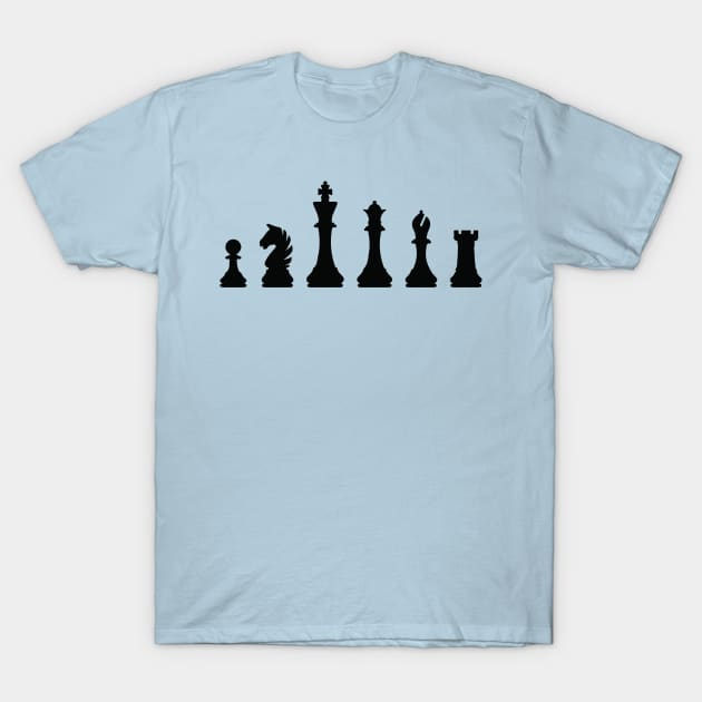 Chess T-Shirt by Lamink